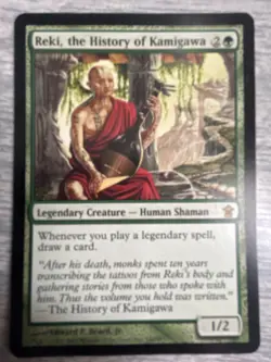 1 x Reki, the History of Kamigawa - Saviors of Kamigawa - NM or better - MTG - Image 1