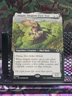Abigale, Eloquent First-Year-Lorwyn Eclipsed-Extended Art-Regular-368-NM - Image 1