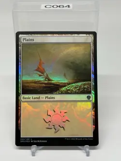 Plains Foil (263) Dominaria United DMU MTG Magic NM - Image 1