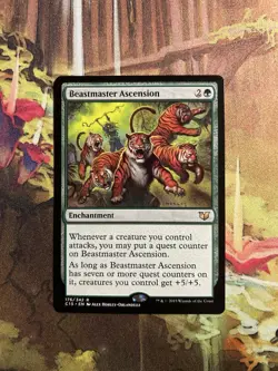 Beastmaster Ascension NM Eng MTG - Commander 2015 - Image 1