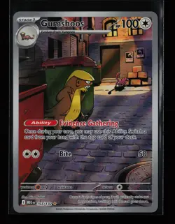 Gumshoos 153/132 Holo ME01: Mega Evolution Pokemon Card - Image 1