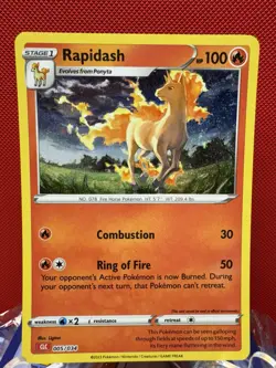 Pokemon Rapidash 005/034 Trading Card Game Classic Holo NM #634 - Image 1