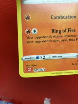 Pokemon Rapidash 005/034 Trading Card Game Classic Holo NM #634 - Image 4