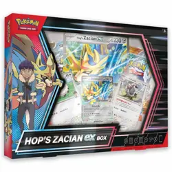 Sealed CASE OF 6 Journey Together Pokemon TCG: Hop’s Zacian ex Box - Image 1