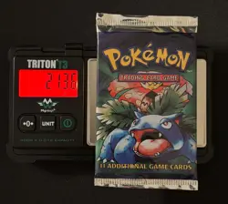 Factory Sealed - Base Set - Booster Pack - Vintage Pokemon - HEAVY - Venusaur - Image 3