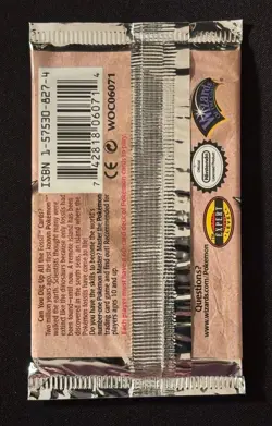 Factory Sealed 1st Edition - Fossil - Booster Pack - Vintage Pokemon 1999 WOTC - Image 2
