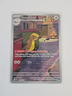Pokemon: Gumshoos Illustration Rare IR Full Art Holo 153/132 Mega (Near Mint) - Image 1