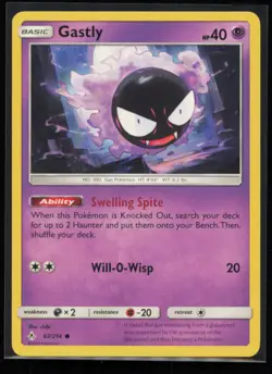 Gastly 67/214 Pokemon Unbroken Bonds Common Near Mint - Image 1
