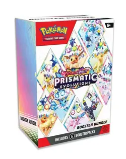 Pokemon TCG Scarlet & Violet Prismatic Evolutions Booster Bundle FACTORY SEALED - Image 1