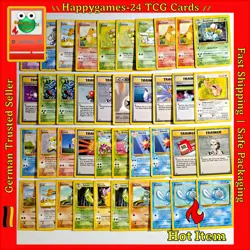40x Pokemon Karten POOR! WOTC Sammlung gemischt div. Set TCG non Holo /W50 - Image 1