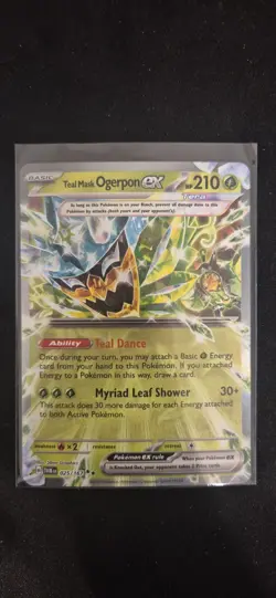 Teal Mask Ogerpon ex 025/167 - Twilight Masquerade - Pokemon TCG - Double Rare - Image 1