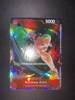 Roronoa Zoro ST01-013 (Gift Collection 2023) One Piece Promotion Cards FOIL NM - Image 1