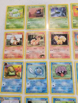 Vintage Pokemon Card Lot of 30 – Base Set Jungle Fossil, Gym, WOTC Most LP/NM - Image 2