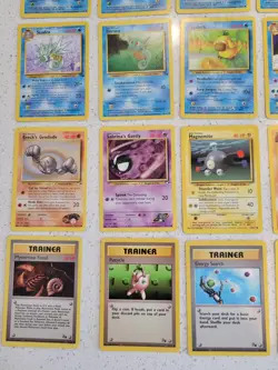 Vintage Pokemon Card Lot of 30 – Base Set Jungle Fossil, Gym, WOTC Most LP/NM - Image 4