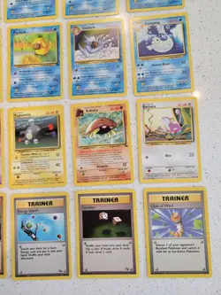 Vintage Pokemon Card Lot of 30 – Base Set Jungle Fossil, Gym, WOTC Most LP/NM - Image 5