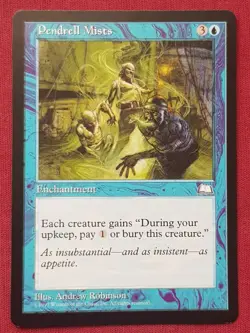 Magic The Gathering WEATHERLIGHT PENDRELL MISTS blue card MTG - Image 1