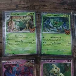 Pokemon Lot 8 Cards Cosmo Holo Lot 2024 Trick or Trade - Mimikyu, Darkrai + 6 - Image 2