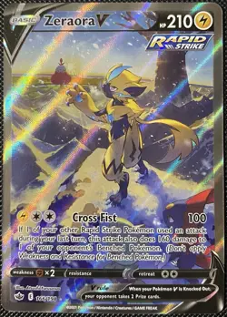 Zeraora V (Alternate Full Art) 166/198 Swsh06: Chilling Reign - Pokemon Card - Image 1