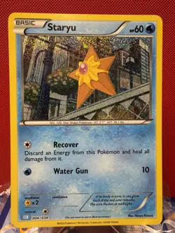 Staryu 004/034 CLB NM Trading Card Game Classic Holo Pokemon #655 - Image 1