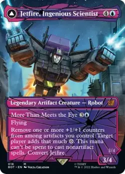 MTG Jetfire, Ingenious Scientist (Shattered Glass) - 18 / English / Near Mint - Image 1