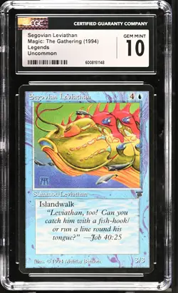 SEGOVIAN LEVIATHAN Legends U CGC 10 MTG [Nostalgium] - Image 1