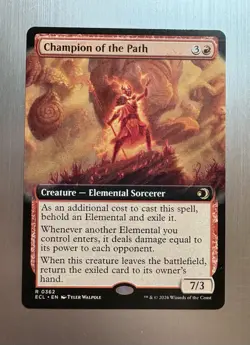 Champion Of The Path - 362 - MTG: Lorwyn Eclipsed - Extended Art - Rare - Image 1