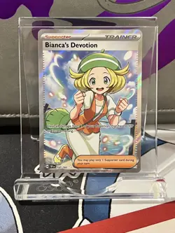 Pokemon TCG Bianca’s Devotion Scarlet&Violet Temporal Forces 197/162 Ultra Rare - Image 1