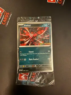 🎮 Pokemon Yveltal 088/132 Promo Sealed Holo EN Mega Evolution XY - Image 3