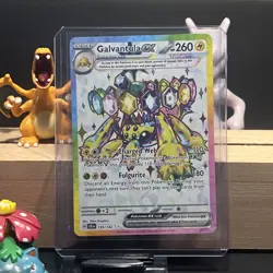 Galvantula ex 159/142 Stellar Crown Tera Ultra Rare Full Art Pokemon - Image 1