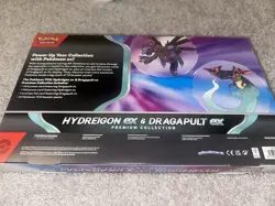 Pokemon TCG Hydreigon EX & Dragapult EX Premium Collection Box new sealed - Image 2