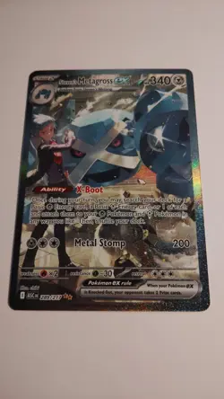 Pokemon TCG Steven's Metagross EX Full Art Holo Rare 289/217 Ascended Heroes NM - Image 1