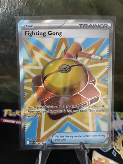 Pokemon 2025 Mega Evolution Fighting Gong 168/132 Ultra Rare Near Mint - Image 1