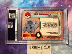 RARE POP 2! 2000 SPARKLE NIDORAN #29 PSA 9 MINT POKEMON TOPPS SERIES 1 - Image 3