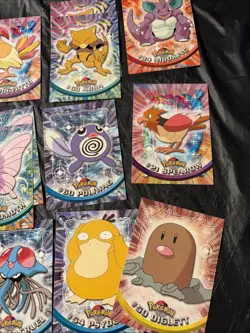 Pokemon TCG TOPPS Lot (Set Of 24 Vintage TV Animation Edition - Image 2