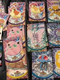 Pokemon TCG TOPPS Lot (Set Of 24 Vintage TV Animation Edition - Image 3