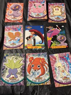 Pokemon TCG TOPPS Lot (Set Of 24 Vintage TV Animation Edition - Image 4