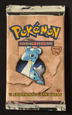 Factory Sealed 1st Edition - Fossil - Booster Pack - Vintage Pokemon 1999 WOTC - Image 1