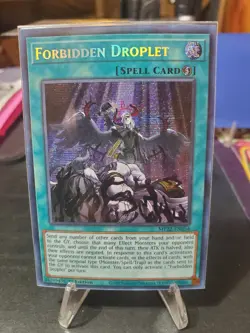 Forbidden Droplet MP22-EN254 2022 Tin of the Pharaoh's Gods 1st Edition Yugioh - Image 1