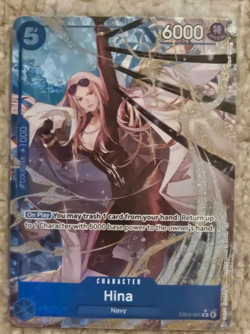 One Piece TCG - Hina EB03-025 Alternate Art - English Heroines Edition NM/M - Image 1