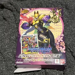 (New) Bandai Digimon Card Game: ST-22 Advanced Deck Set Amethyst Mandala - Image 1