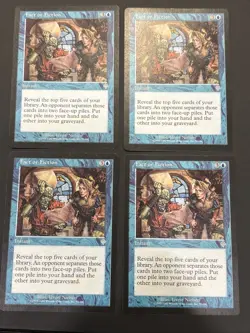 4x Fact or Fiction Magic Invasion MTG LP - Image 1