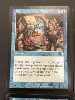 4x Fact or Fiction Magic Invasion MTG LP - Image 2