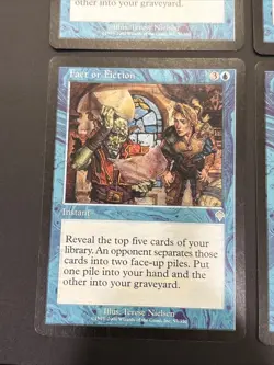 4x Fact or Fiction Magic Invasion MTG LP - Image 4
