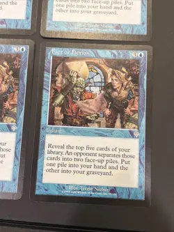 4x Fact or Fiction Magic Invasion MTG LP - Image 5