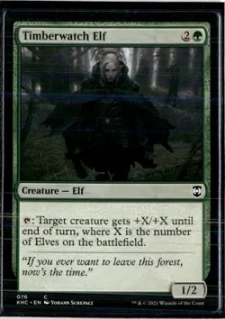 Commander: Kaldheim #76 Timberwatch Elf - Image 1