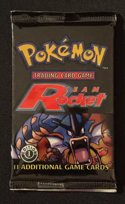 Factory Sealed 1st Edition - Team Rocket - Booster Pack - Vintage Pokemon WOTC - Image 1