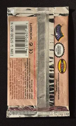 Factory Sealed 1st Edition - Fossil - Booster Pack - Vintage Pokemon 1999 WOTC - Image 2