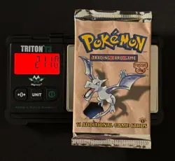 Factory Sealed 1st Edition - Fossil - Booster Pack - Vintage Pokemon 1999 WOTC - Image 3