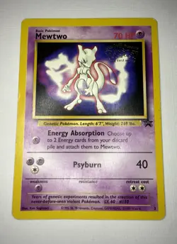 Mewtwo – Black Star Promo #3 (Wizards of the Coast, 1999) Pokemon TCG - Image 1