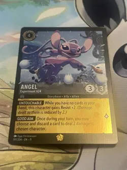 Disney Lorcana Angel Experiment 624 191/204 Foil - Image 1